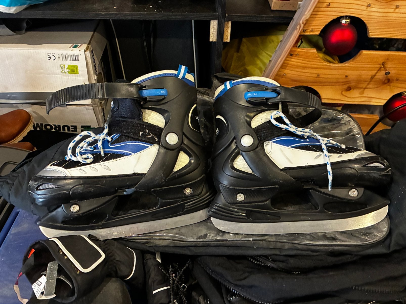 Kinderschaatsen maat 32-35, Overige merken, Ophalen of Verzenden, Zo goed als nieuw, IJshockeyschaatsen