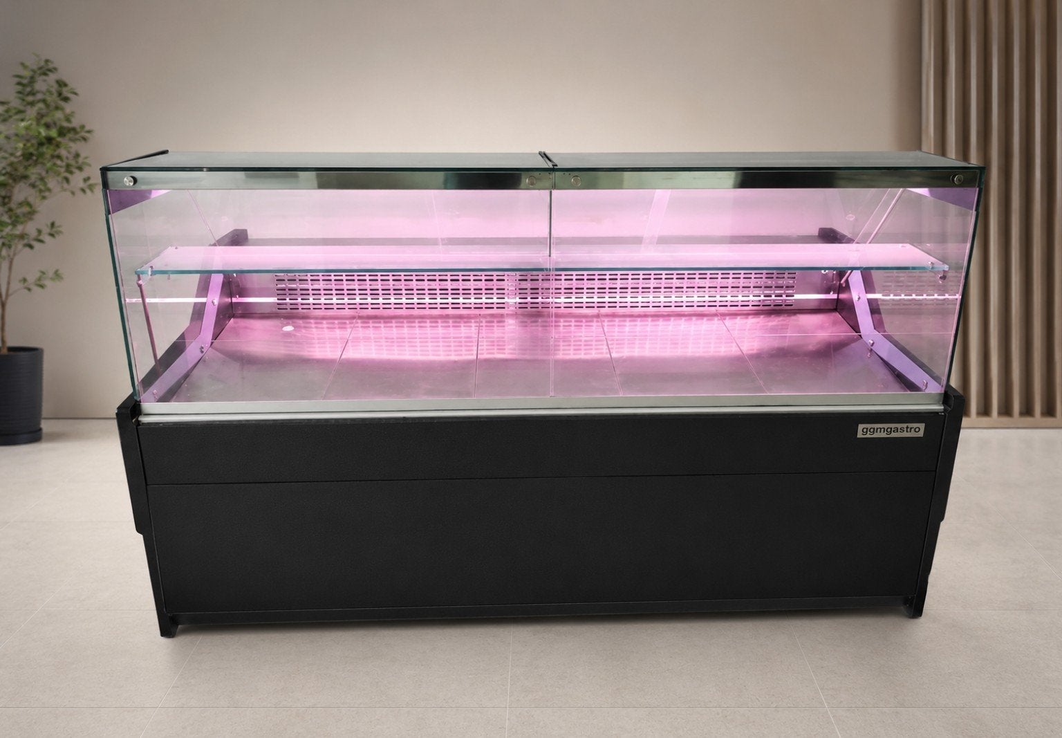 GGM Gastro Koelvitrine BSS-2090RG - 880L  | gebruikt, Zonder vriesvak, 200 liter of meer, 60 cm of meer, 160 cm of meer