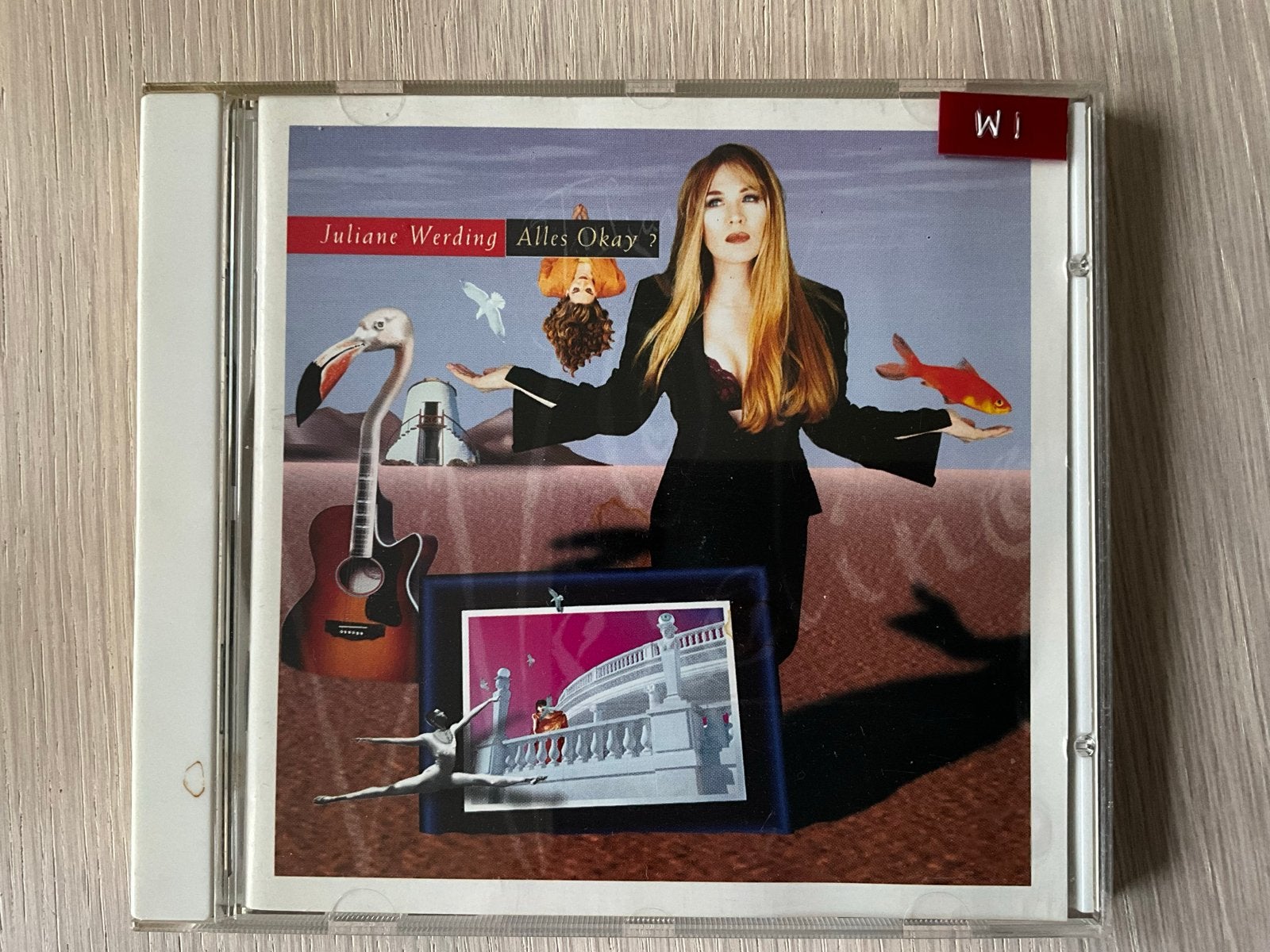 Juliane Werding - Alles Okay? CD (Pop, 1991), Cd's en Dvd's, Gebruikt, Pop, Ophalen of Verzenden, Inclusief boekje