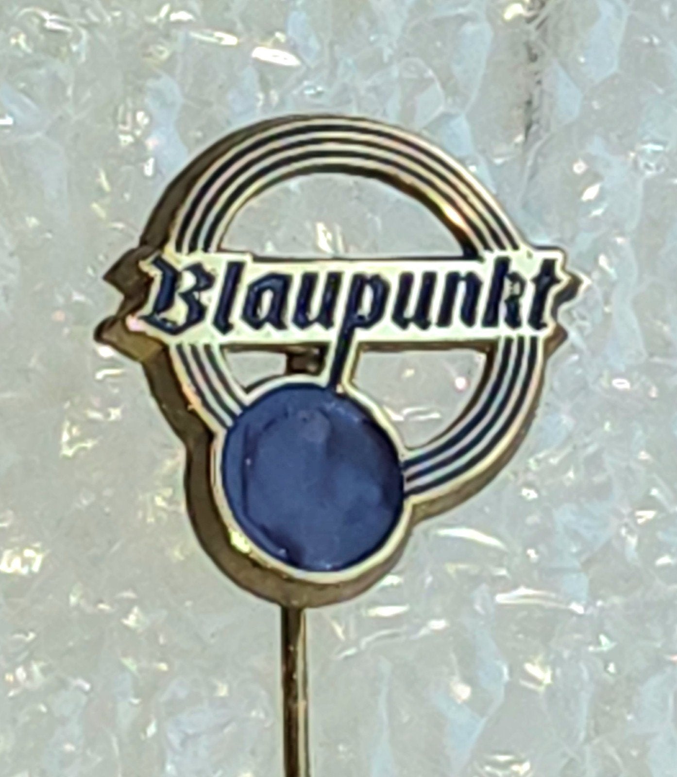 Vintage Blaupunkt Speldje - Klassiek Merk, Ophalen of Verzenden, Gebruikt, Overige onderwerpen, Speldje of Pin
