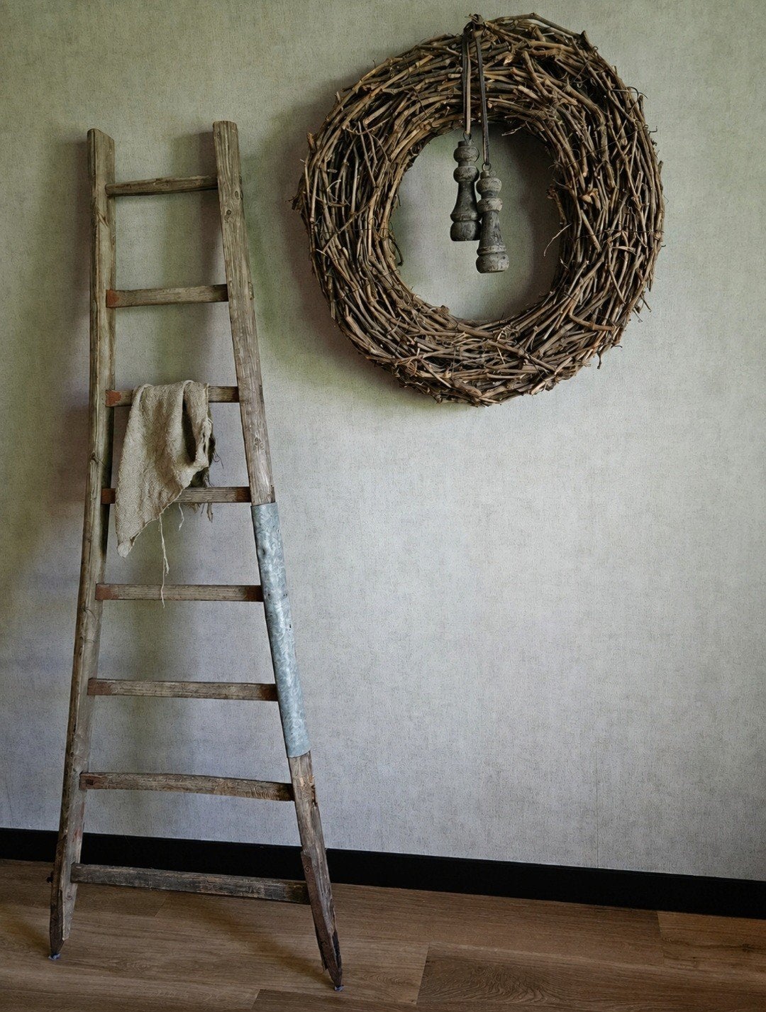 Decoratie Ladder / Stoer en Sober / Ophalen: Hoogeveen, Huis en Inrichting, Woonaccessoires | Wanddecoraties, Ophalen of Verzenden