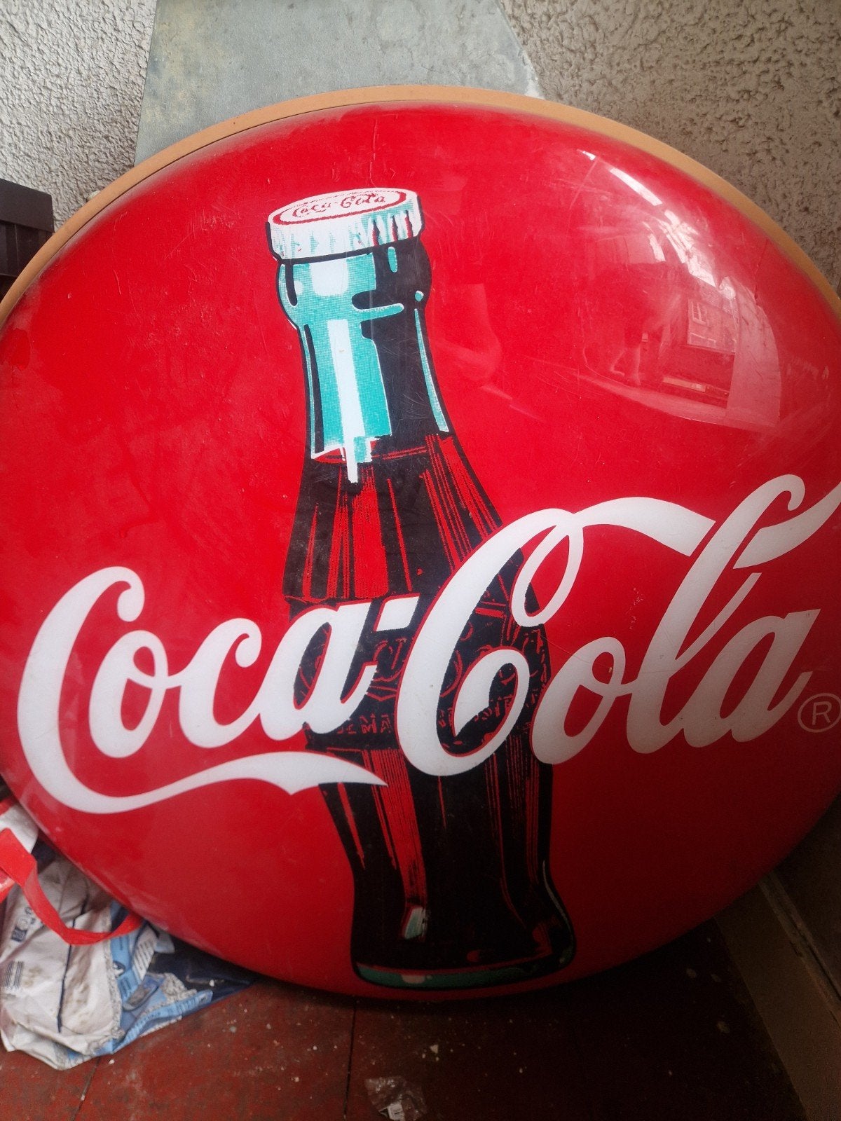 Vintage Coca-Cola Lichtbak, Ophalen of Verzenden, Gebruikt, Lichtbak of (neon) lamp