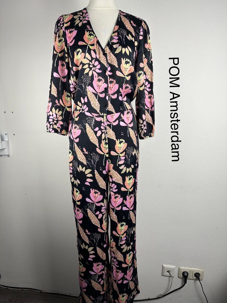 POM Amsterdam Jumpsuit  (mt: 40) VR/9979, Kleding | Dames, Maat 38/40 (M), POM Amsterdam, Blauw, POM Amsterdam