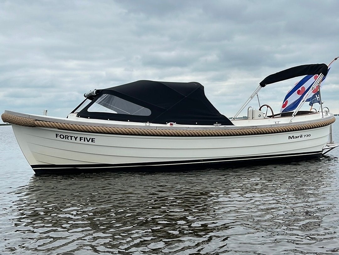 Maril 730 met nieuwe vetus boegschroef + nieuwe biminitop, Watersport en Boten, Ophalen, Overige typen, 38 pk, Binnenboordmotor
