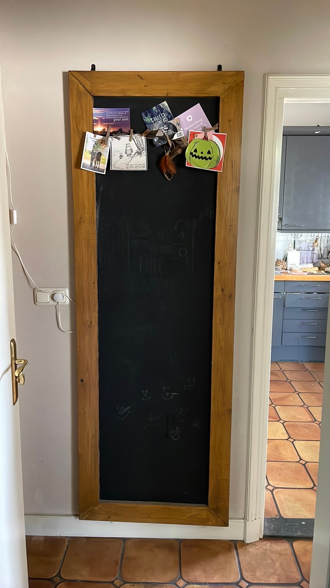 Krijtbord, Diversen, Schoolborden, Ophalen, Gebruikt, Krijtbord