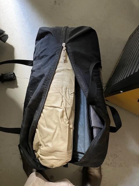 Bardani Cortina koepeltent beige black1, Ophalen of Verzenden, Nieuw, Tot en met 3