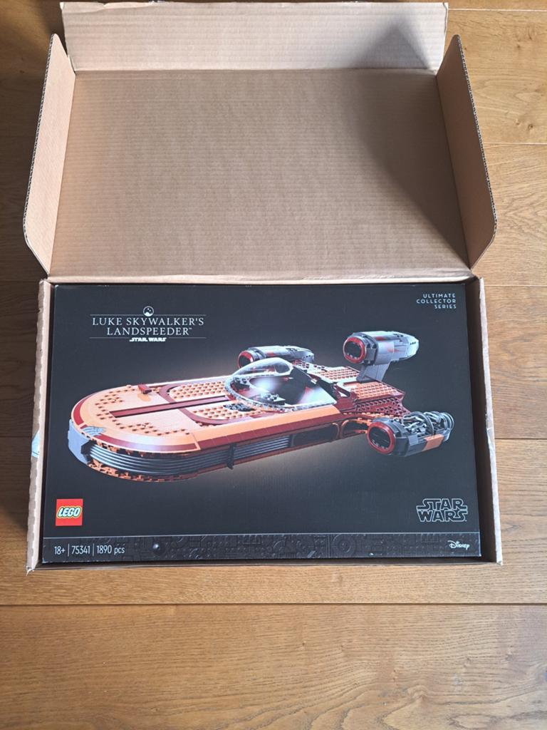 LEGO Star Wars UCS Luke Skywalker's Landspeeder 75341 Nieuw, Star Wars, Lego, Nieuw, Ophalen of Verzenden