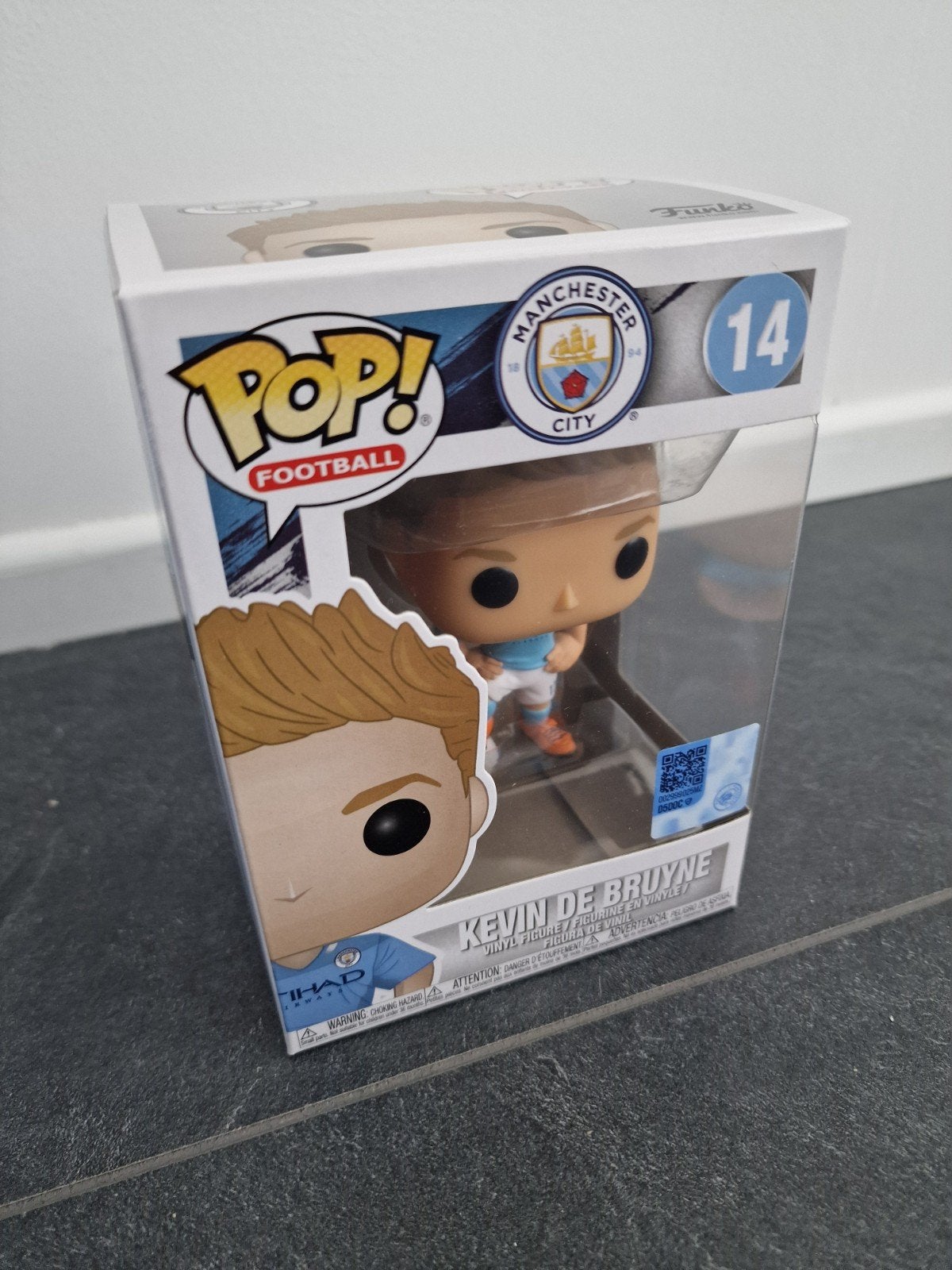 Funko Pop! Voetbal Kevin De Bruyne Manchester City, Verzamelen, Poppetjes en Figuurtjes, Ophalen of Verzenden, Nieuw