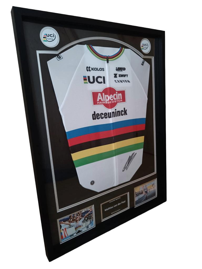 Gesigneerd shirt Mathieu van der Poel, Verzenden, Nieuw, Buitenlandse clubs