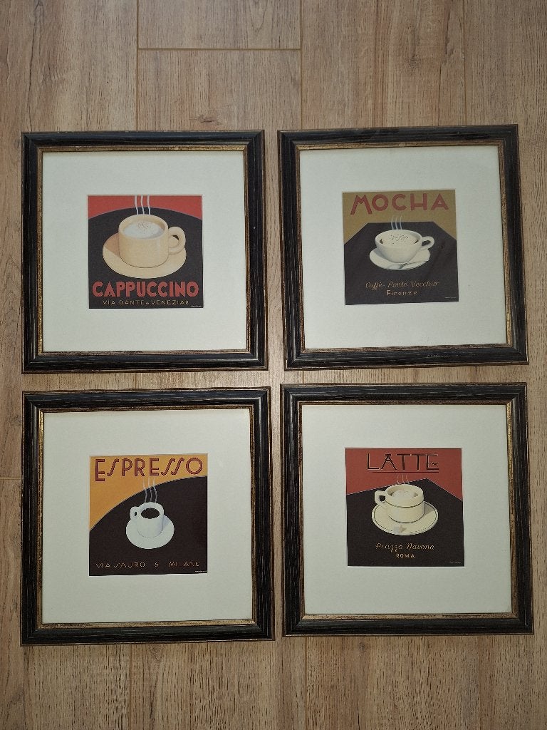 4 leuke schilderijen, Ophalen, Minder dan 50 cm, Zo goed als nieuw, Schilderij