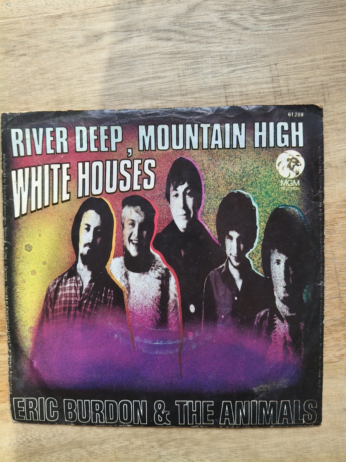 Eric Burdon & The Animals - River Deep, Mountain High 7 inch, Gebruikt, 7 inch, Ophalen of Verzenden, EP