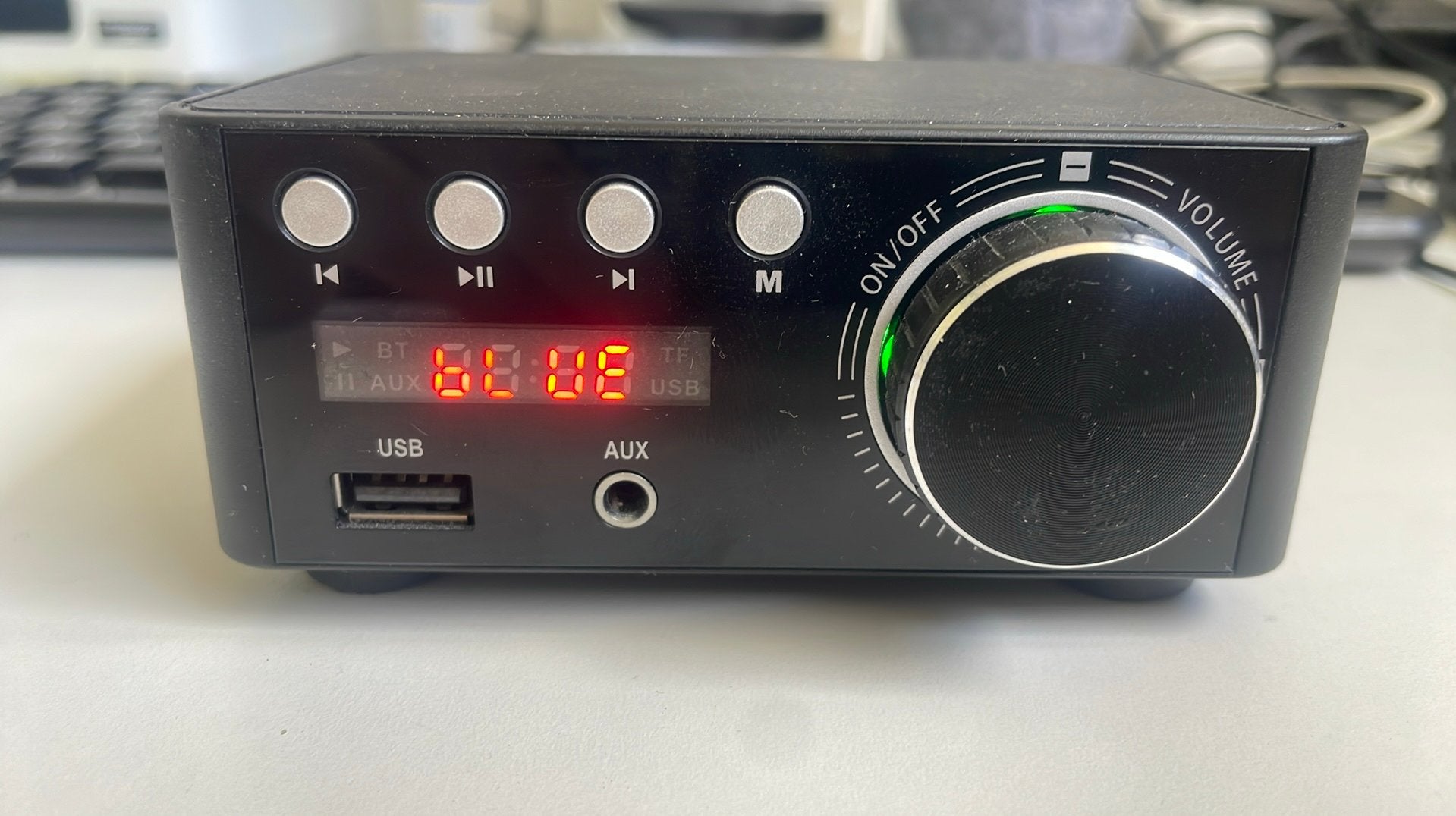 Compacte Hi-Fi Versterker Minidamp 50W x 2 met Bluetooth, Overige merken, Gebruikt, Ophalen of Verzenden, 60 tot 120 watt