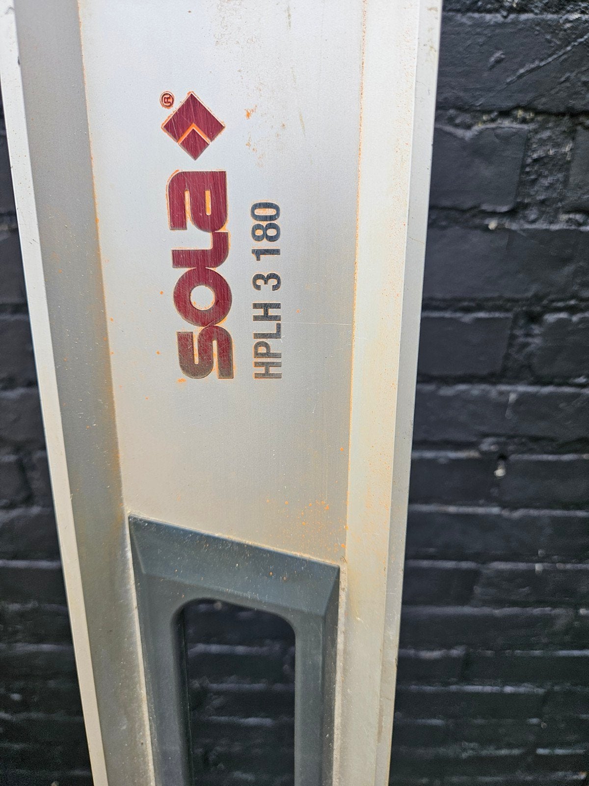 sola precisie waterpas, stelwaterpas 180 cm, Ophalen of Verzenden, Gebruikt