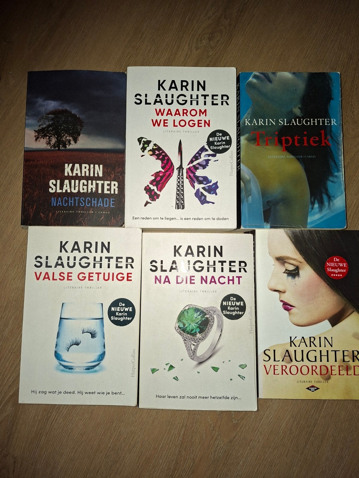 Boeken van Karin Slaughter thrillers, Boeken, Ophalen of Verzenden, Zo goed als nieuw