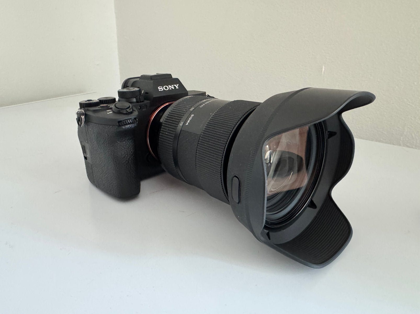 Sony A7 IV + Sigma 24-70mm F2.8 DG DN Art, Ophalen, Zo goed als nieuw, Sony, Geen optische zoom