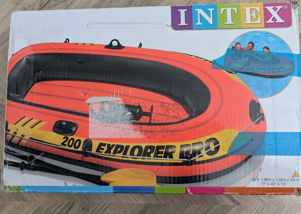 Intex Explorer Pro 200 – opblaasboot, Ophalen, Zo goed als nieuw