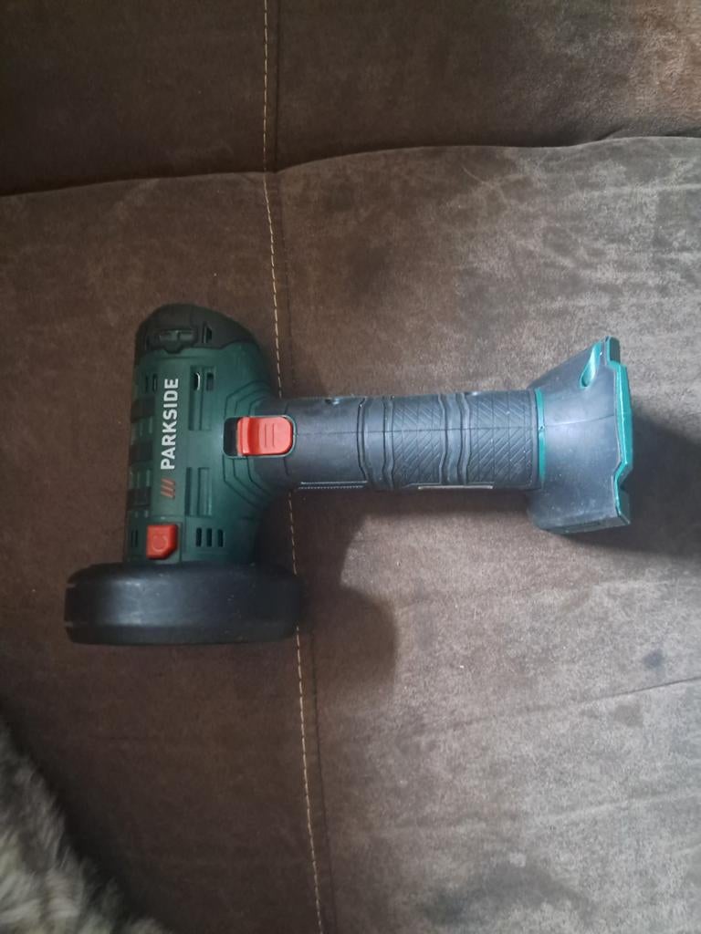 Parkside Accu Haakse Slijpmachine - Zo goed als nieuw, Doe-het-zelf en Verbouw, Gereedschap | Slijpmachines, Ophalen of Verzenden