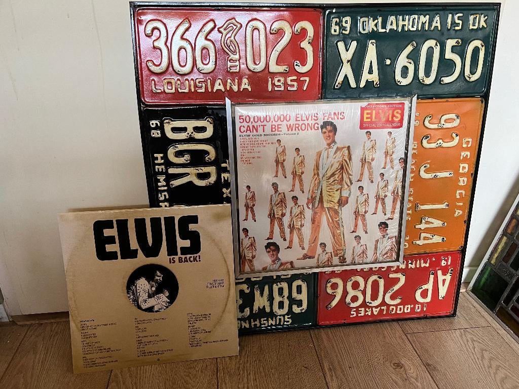 ELVIS kalender 2021, Limited edition, Ophalen of Verzenden, Zo goed als nieuw, 12 inch