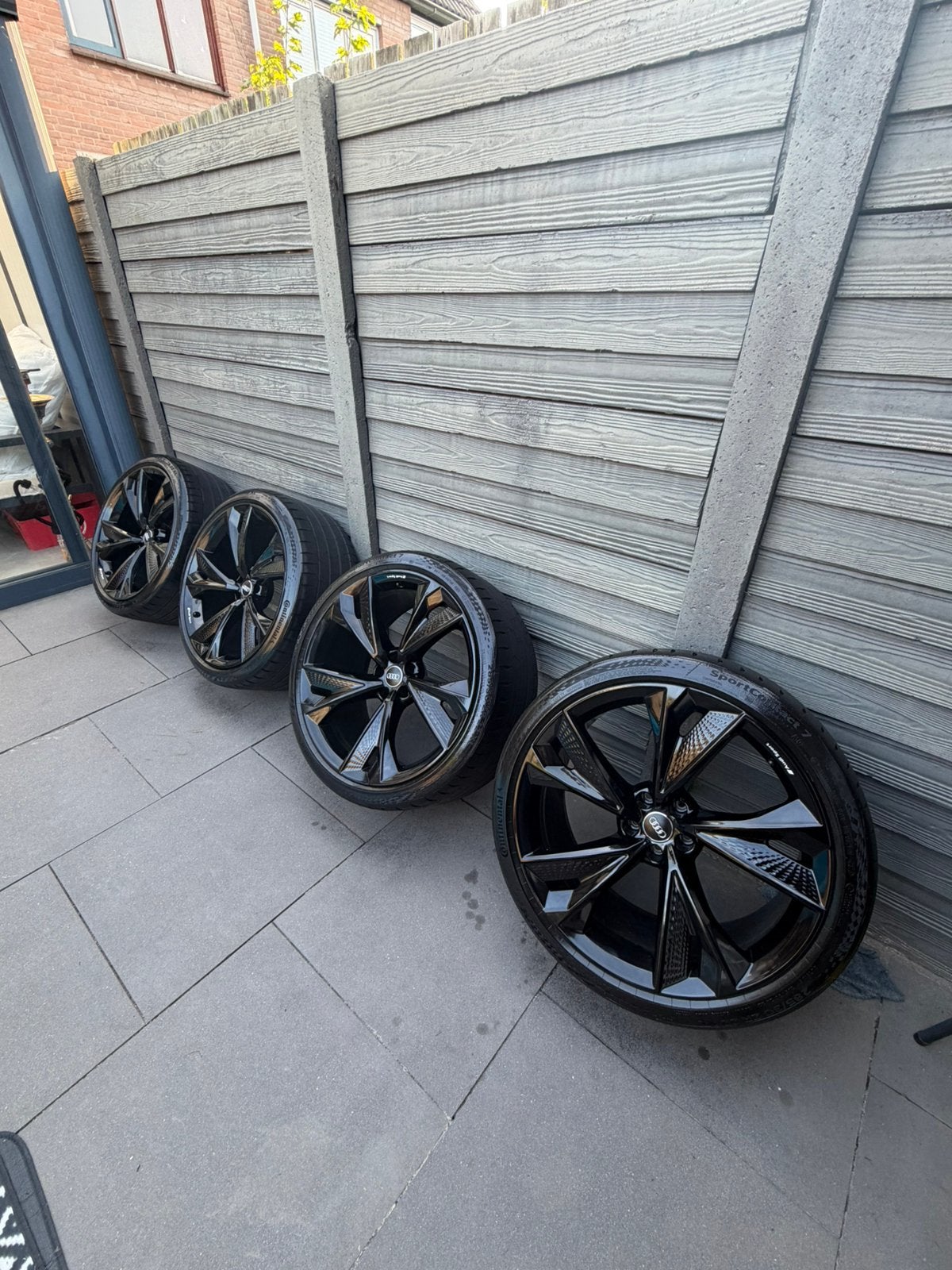 Audi rs6 c8 2020 22 inch velgen met goede banden, 285 mm, Overige maten, Ophalen of Verzenden, Band(en)