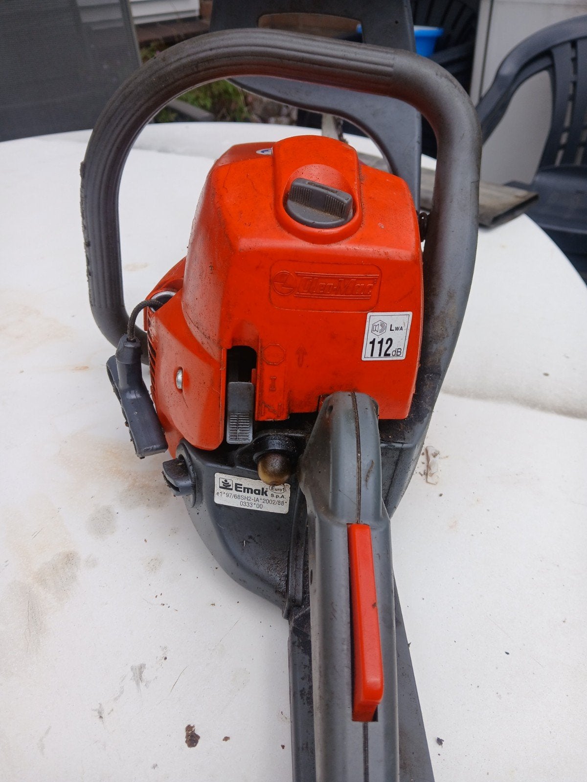 Oleo-Mac 941 CX Kettingzaag - Krachtig en Betrouwbaar, Ophalen, Gebruikt, 30 t/m 39 mm, Oleo-Mac