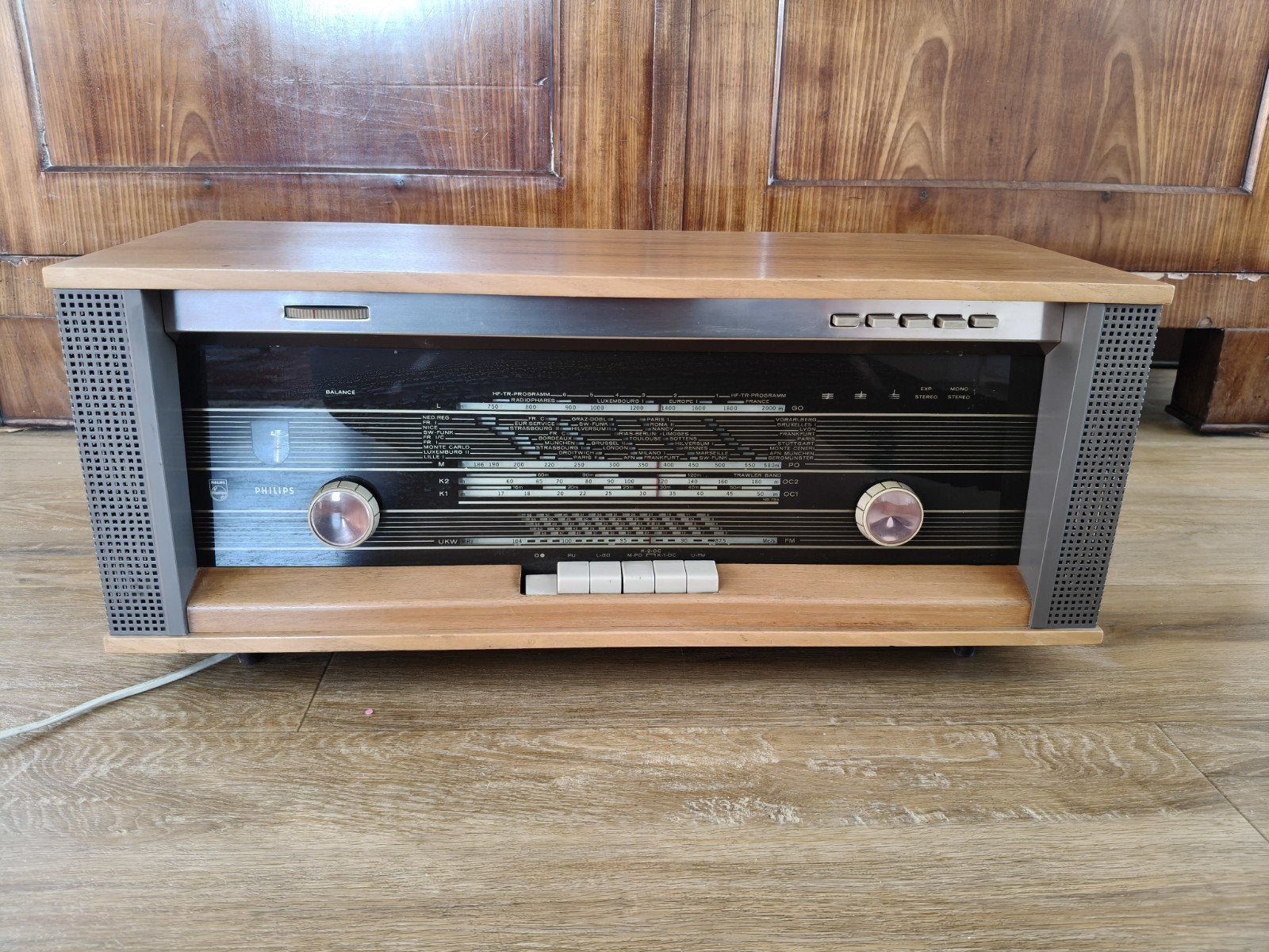 Vintage Philips radio - werkt momenteel niet, Ophalen, Niet werkend, Radio