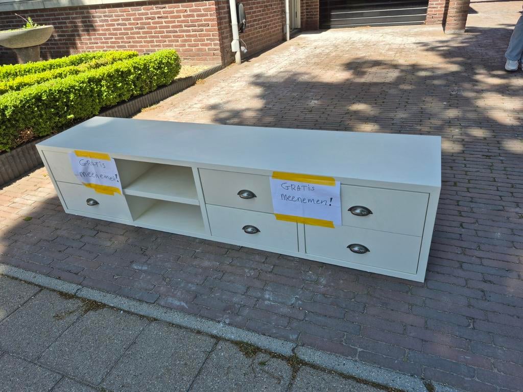 TV meubel, massief, GRATIS AF TE HALEN!, Huis en Inrichting, Kasten | Televisiemeubels, Ophalen
