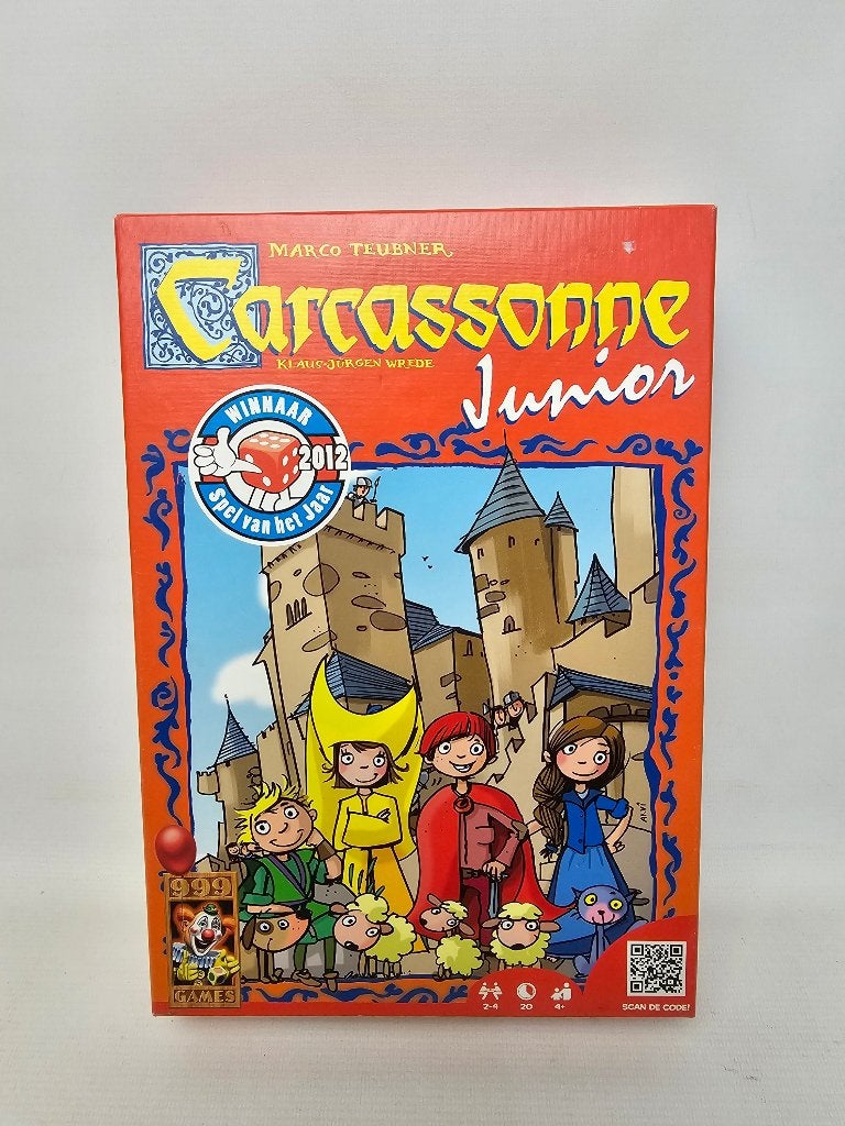 # Carcassonne Junior bordspel, Ophalen of Verzenden, Gebruikt