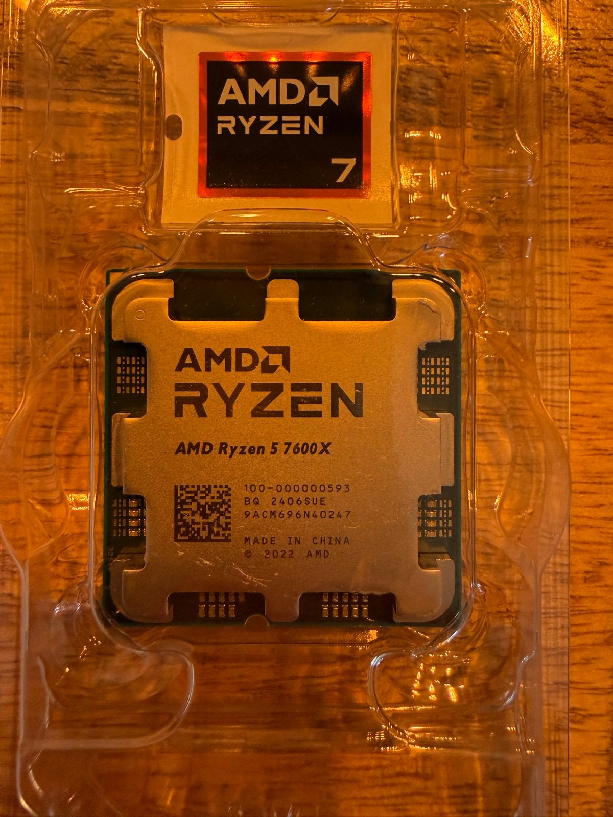 AMD Ryzen 5 7600X Processor -, Ophalen of Verzenden, Gebruikt, 6-core, 4 Ghz of meer