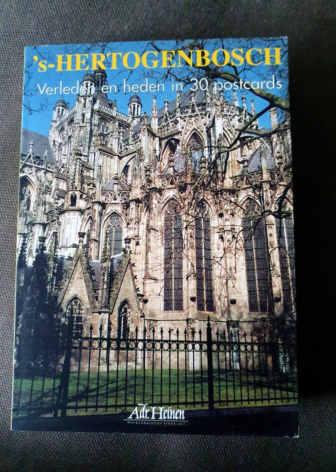 's-Hertogenbosch Verleden en heden in 30 postkaarten, Ophalen of Verzenden, 1980 tot heden, Ongelopen, Noord-Brabant