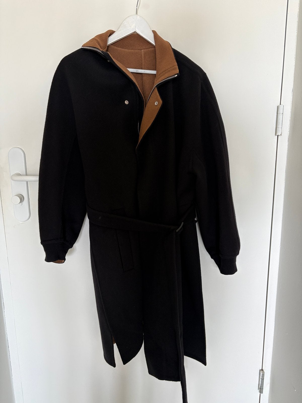 Dior Winterjas 100% Wol Oversized Fit Maat 46, Kleding | Heren, Jassen | Winter, Ophalen of Verzenden, Zo goed als nieuw, Maat 46 (S) of kleiner