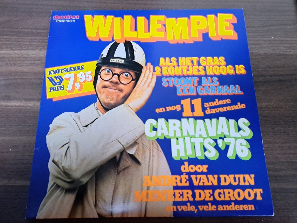 Willempie, Als Het Gras 2 Kontjes Hoog Is, Stoont Als Een Ga, Cd's en Dvd's, LP, Ophalen of Verzenden, 12 inch, Feestmuziek