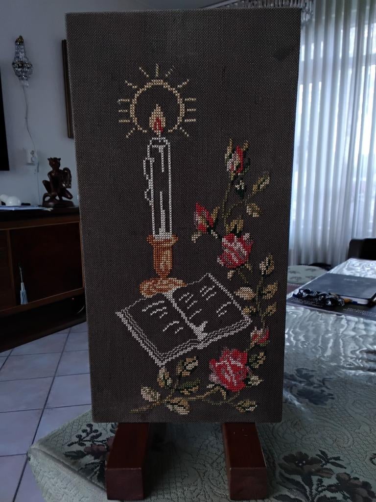 Antiek Kerk Altaar Standaard ( 40 hoog 20 breed), Antiek en Kunst, Ophalen of Verzenden
