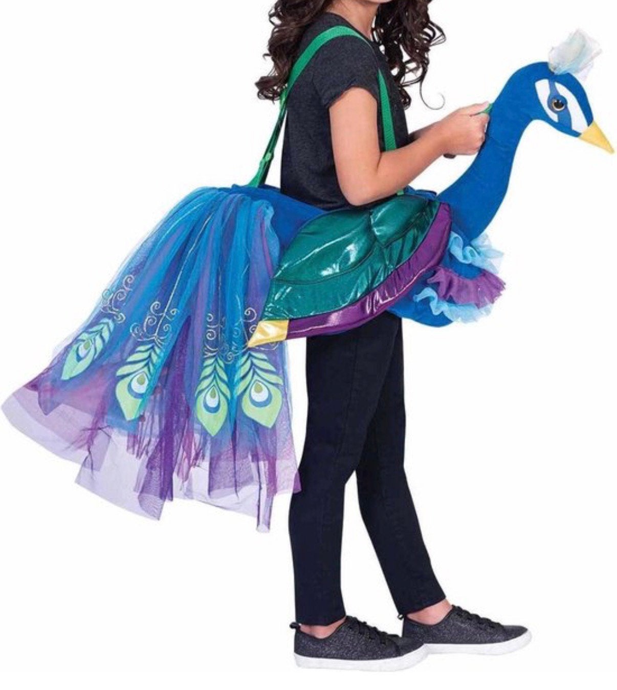 Dress Up by Design Ride on pauw verkleedpartij one size, Ophalen of Verzenden