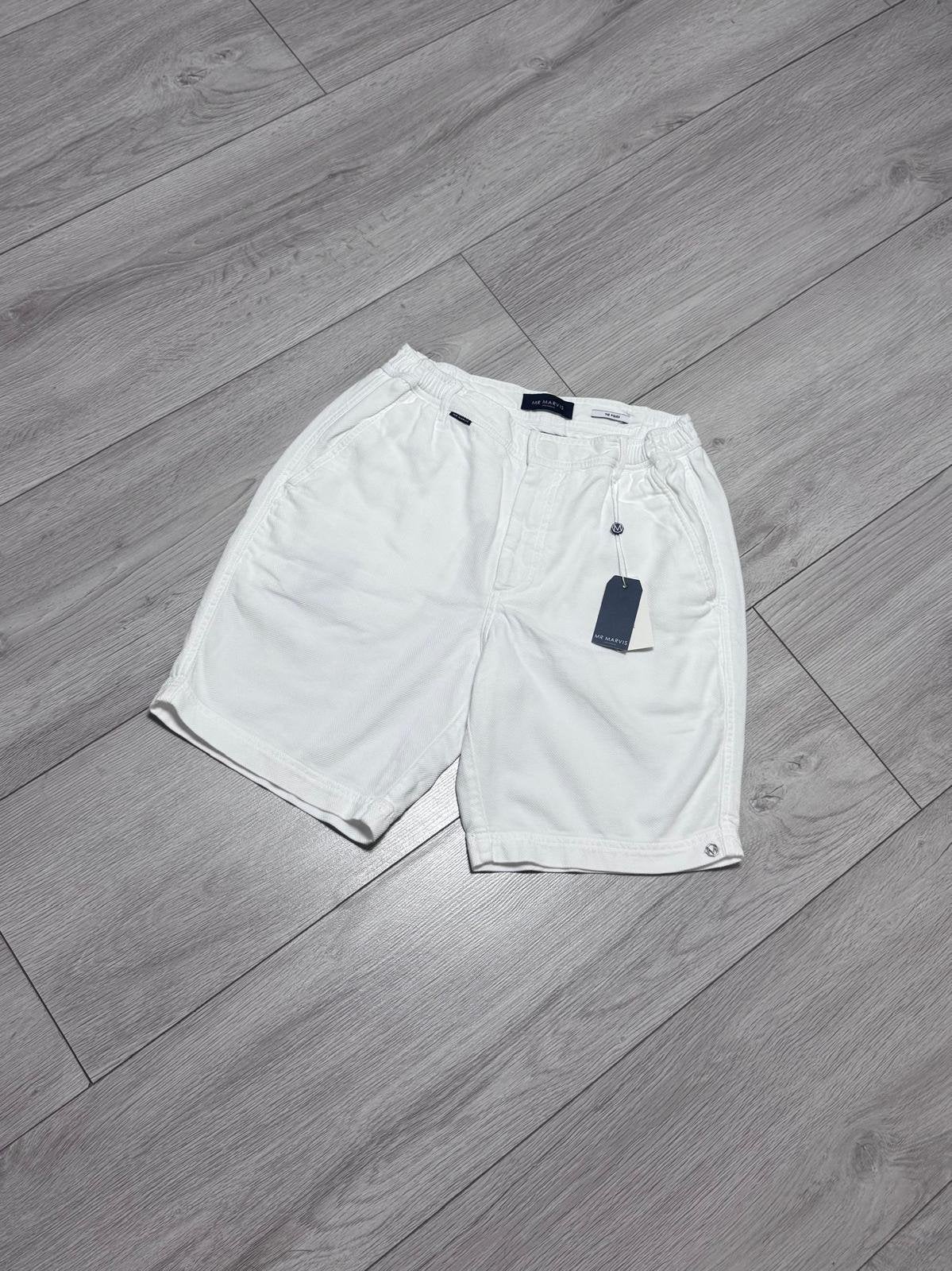 Mr Marvis – The Piqués – The Wimbledons – Maat S, Kleding | Heren, Ophalen of Verzenden, Zo goed als nieuw, Wit