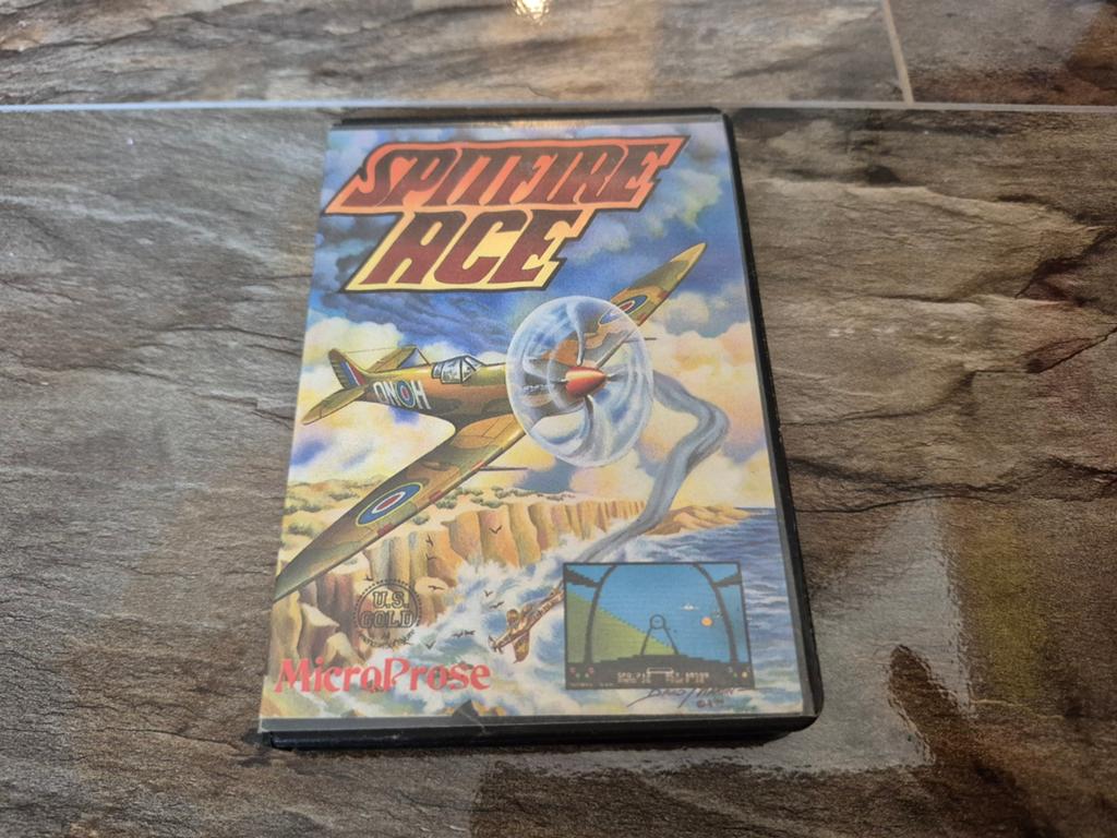 Spitfire Ace - Commodore 64 (C64) Kassette Game, Gebruikt, 1 speler, Racen en Vliegen, Ophalen of Verzenden