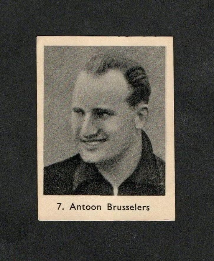 Voetbalplaatje Antoon Brusselers PSV FC Den Bosch (7)., Ophalen of Verzenden, Zo goed als nieuw