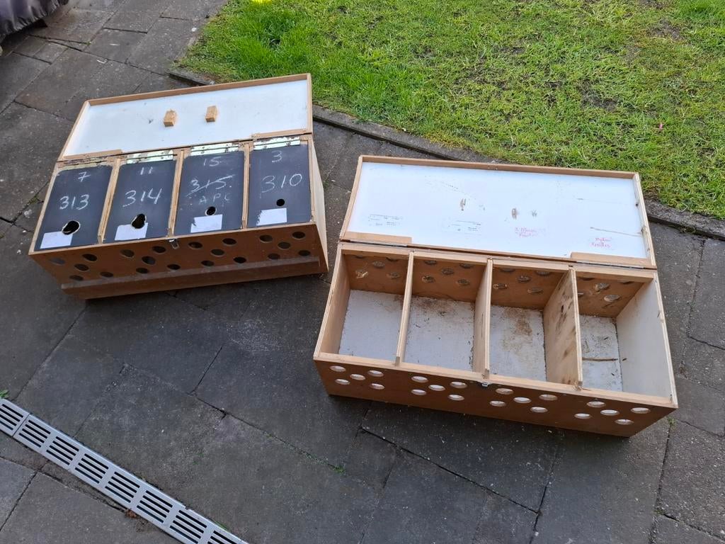 Verzendkisten, Ophalen of Verzenden, Gebruikt, Transportkoffer of -box