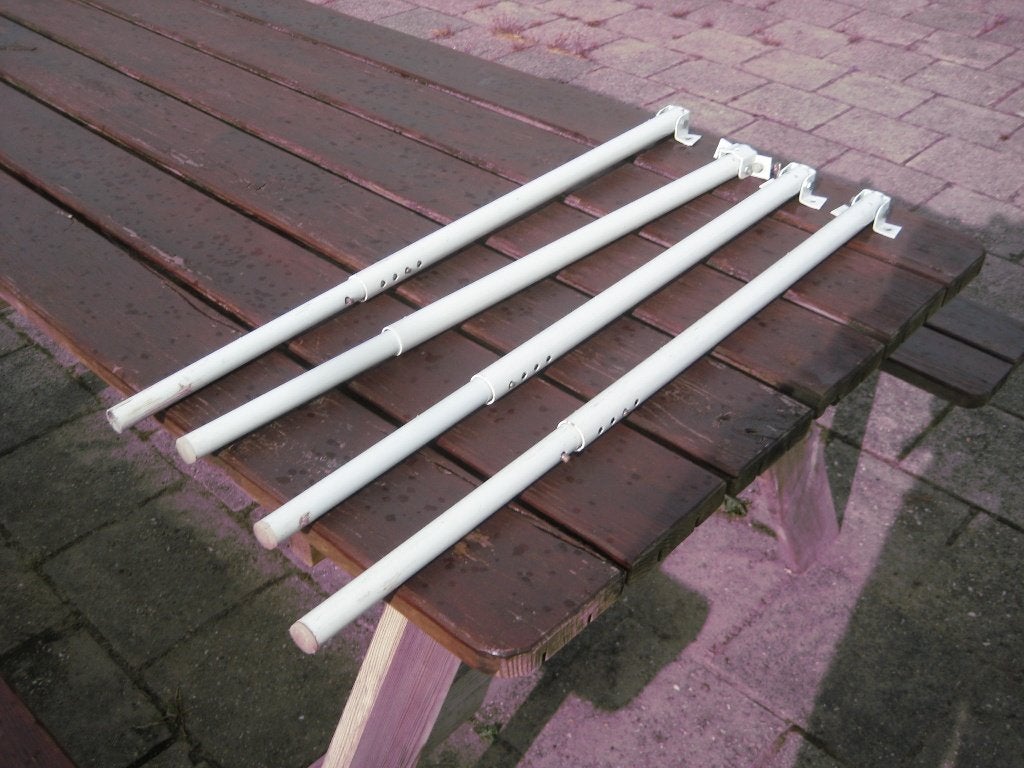 te koop 4 bedpootjes voor jamet vouwwagen, Ophalen of Verzenden, Zo goed als nieuw