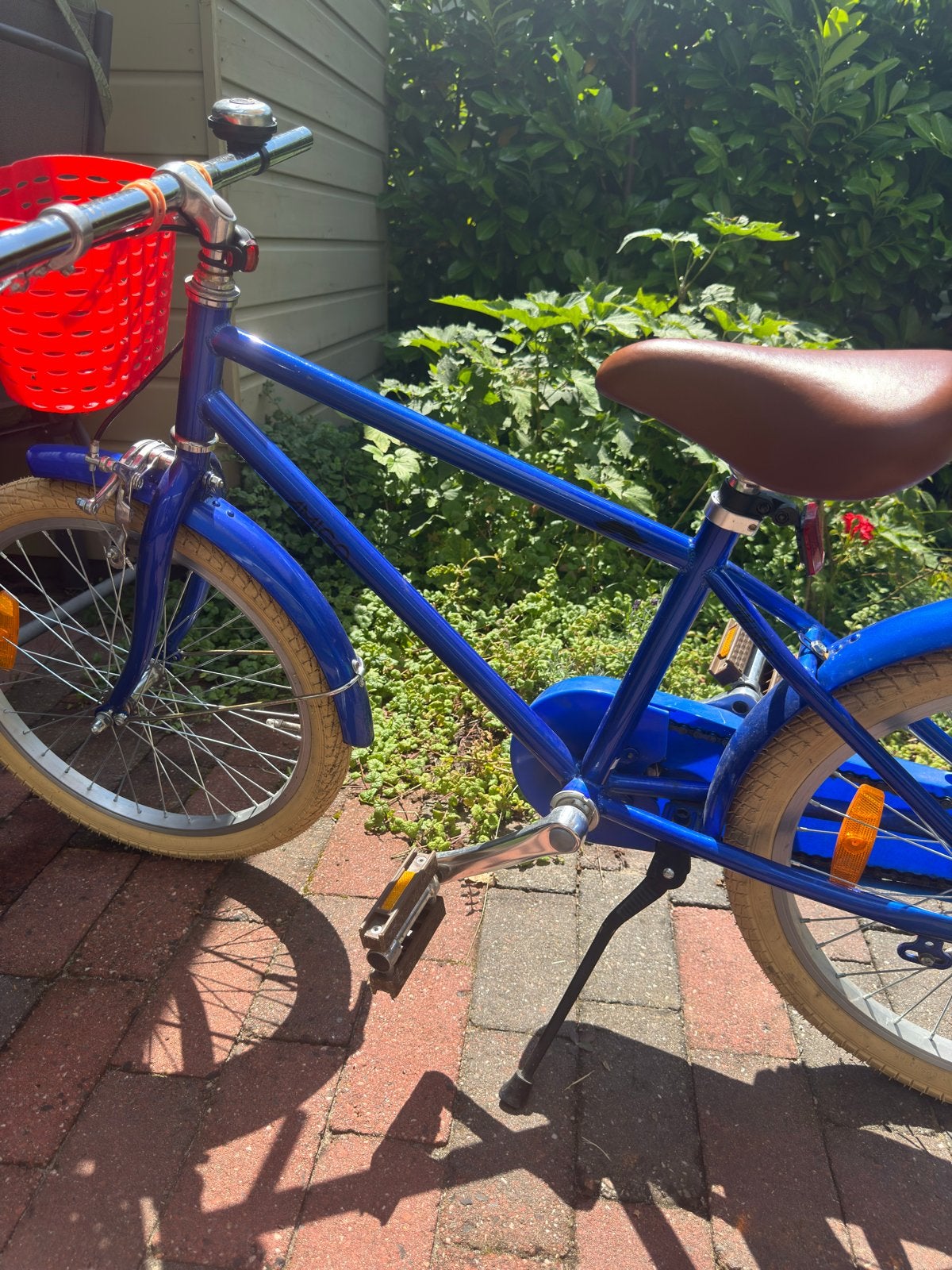 Stoere jongensfiets 18 inch (4-6 jaar), Fietsen en Brommers, Fietsen | Kinderfietsjes, Ophalen, Gebruikt, 16 tot 20 inch