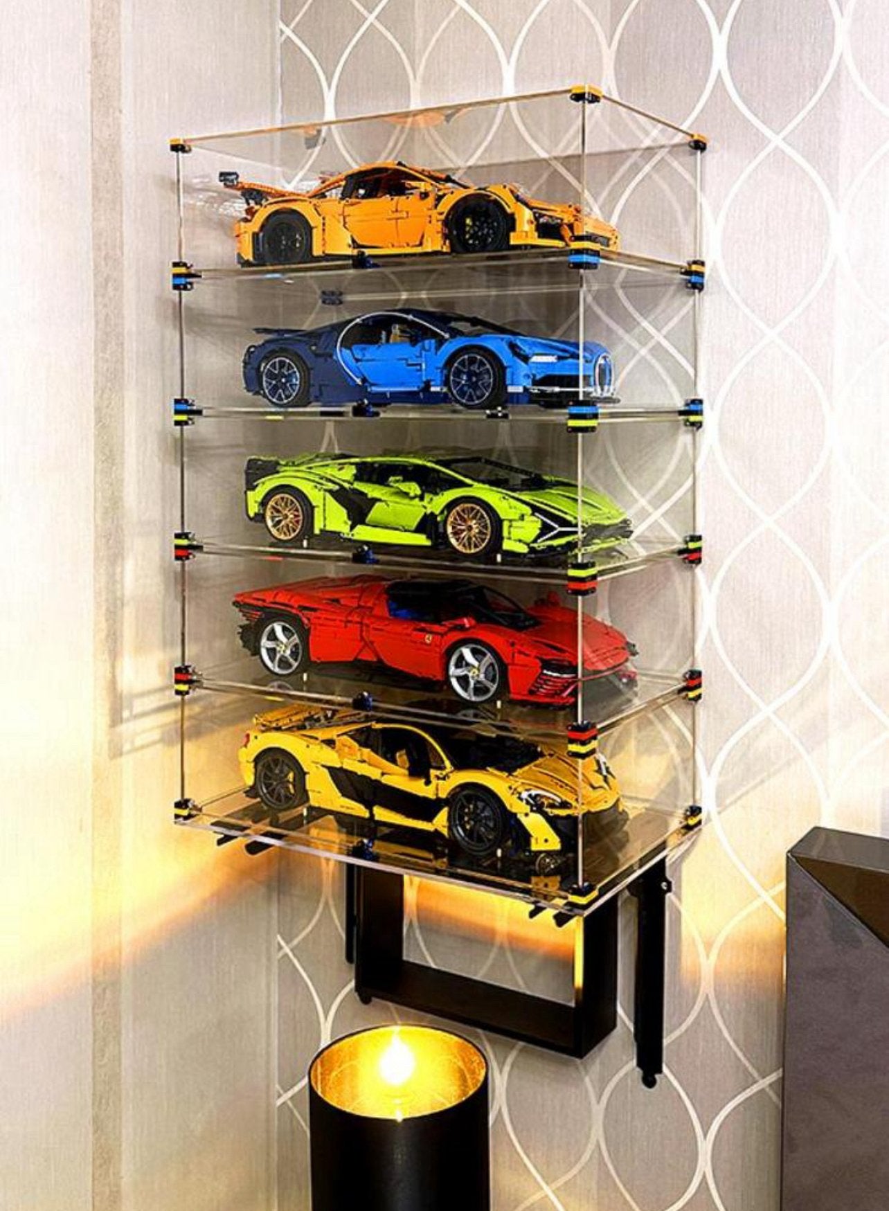 Display Showcase 42056 technic auto voor lego 42083 42115, Verzenden, Nieuw