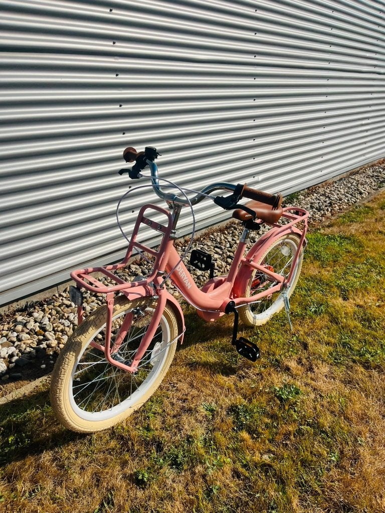 DERYAN Zoey Kinderfiets 16 inch – Roze – 4 tot 6 jaar, Team@deryan.com, Ophalen of Verzenden, Zo goed als nieuw, Marithaime 8 Elst