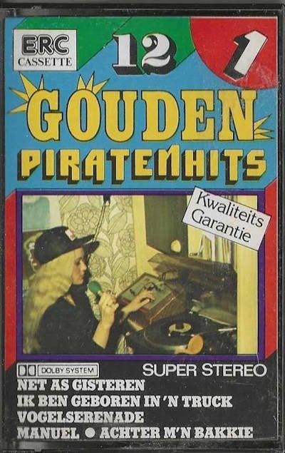 12 Gouden Piraten Hits No. 1 – Diverse Artiesten 1981 CB484, Cd's en Dvd's, Cassettebandjes, Gebruikt, 1 bandje, Ophalen of Verzenden