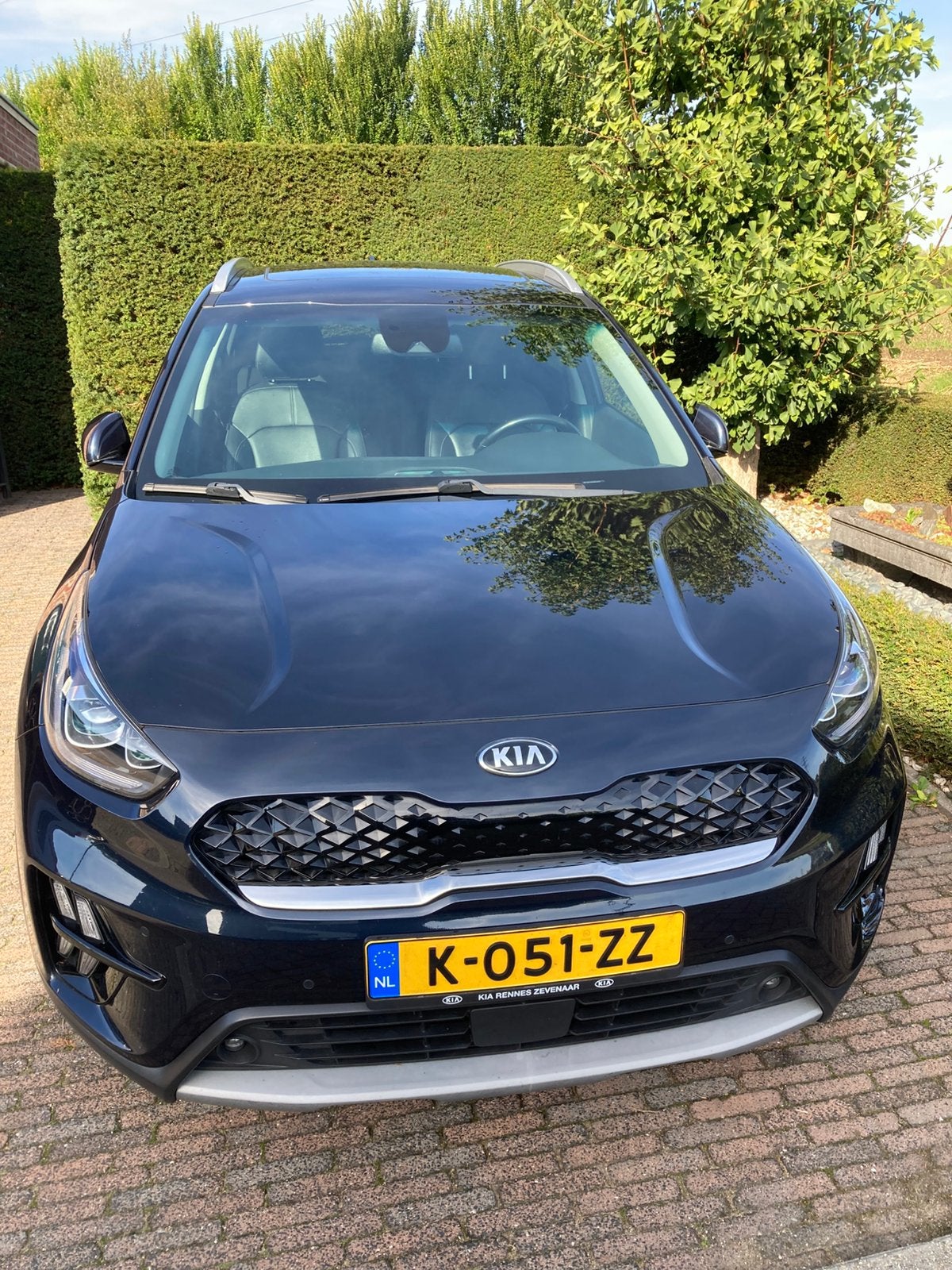Kia Niro Executive 1.6 GDi Phev 141pk 2021 116000 km Blauw, Auto's, Blauw, 71 km/l, SUV of Terreinwagen, Niro