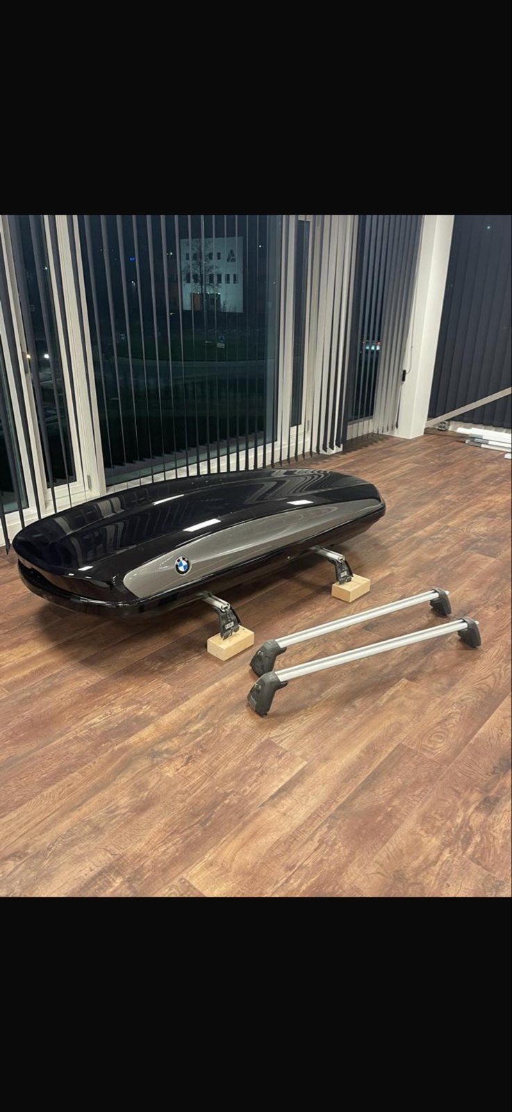 Grote BMW Dakkoffer met Dakdragers (7 Serie 2019), Auto diversen, Dakkoffers, Ophalen, Gebruikt