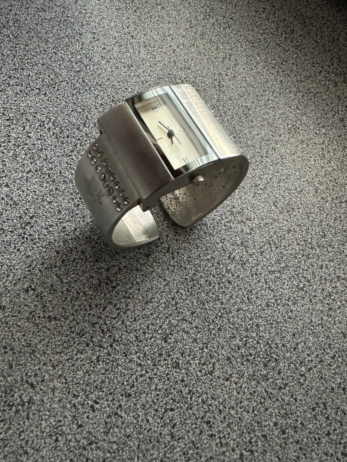 LBVYR Horloge - Stijlvol Polshorloge met Strass, Overige merken, Gebruikt, Staal, Polshorloge