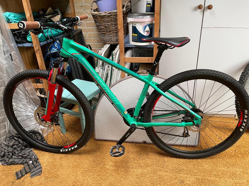 Merida Big Nine 100, 61 CM Frame, Mountainbike 2018, Fietsen en Brommers, 57 cm of meer, Ophalen, Zo goed als nieuw, Merida