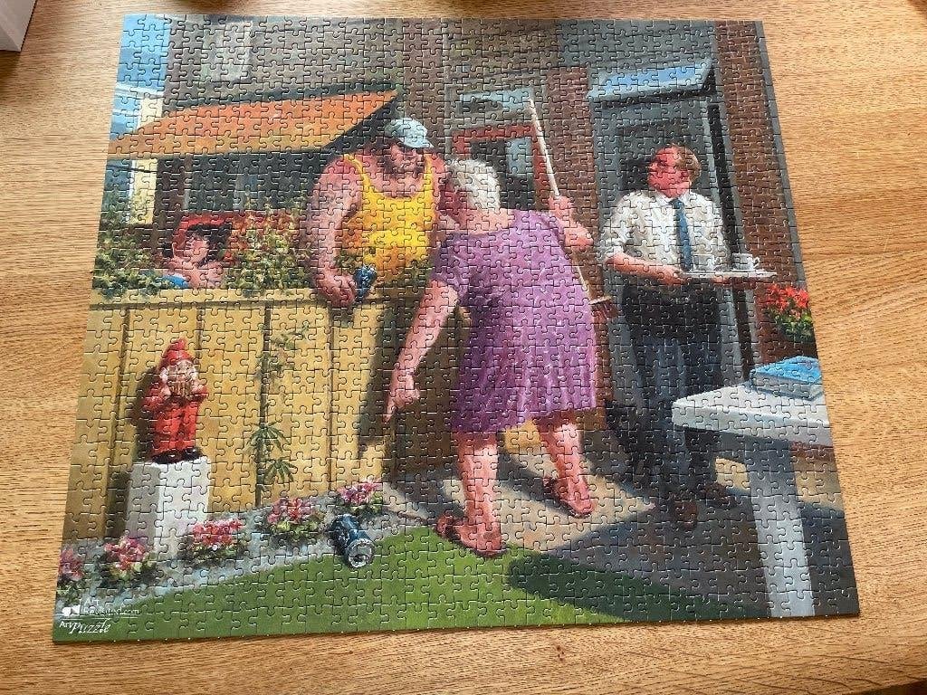 Marius van Dokkum puzzel, Ophalen of Verzenden, 500 t/m 1500 stukjes, Zo goed als nieuw, Legpuzzel