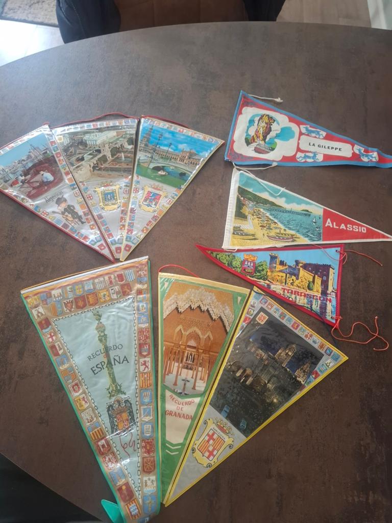 Spanje en diverse vlaggetjes, Ophalen of Verzenden