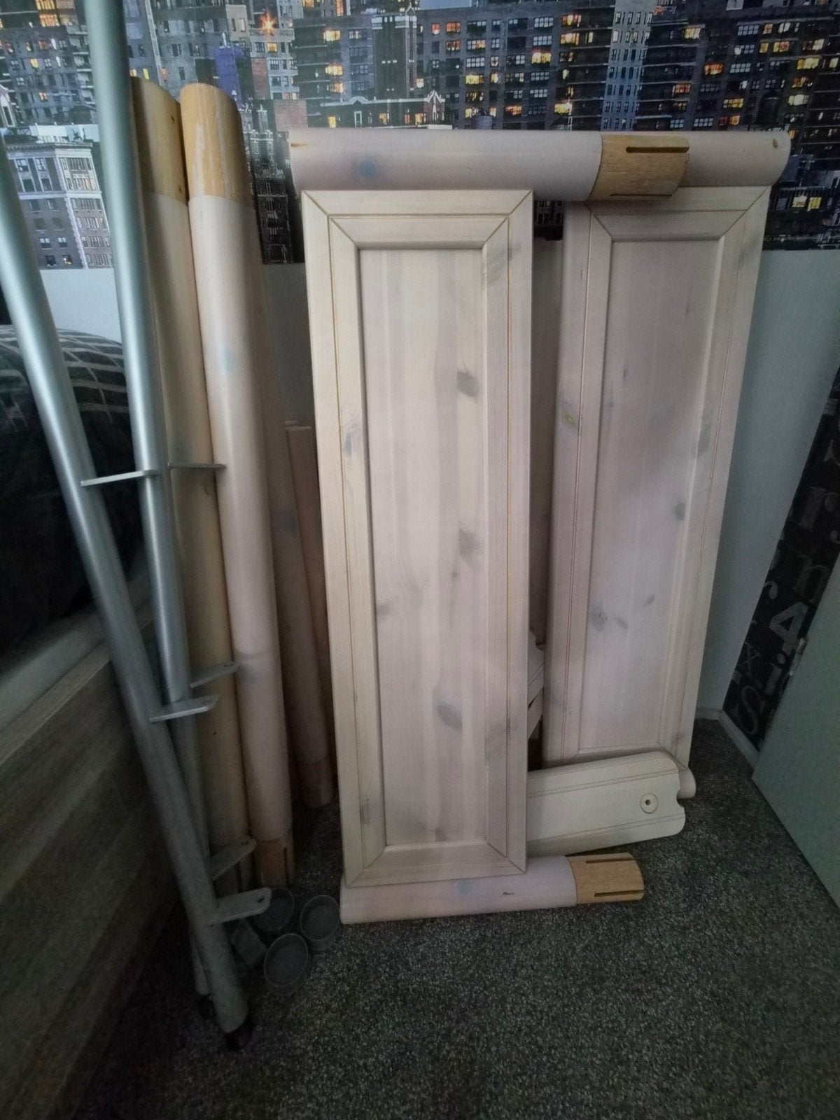 Flexa Classic Whitewash Halfhoogslaper / Hoogslaper, Ophalen, Gebruikt, Halfhoogslaper