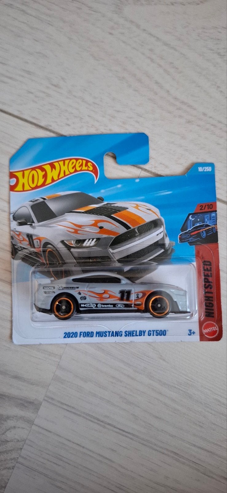 Hot Wheels 2020 Ford Mustang Shelby GT500 Nightspeed, Ophalen of Verzenden, Nieuw